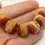 Thumbnail: Nuggets beads 14mm with lava texture