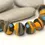 Thumbnail: Artisan matte donut beads for jewelry