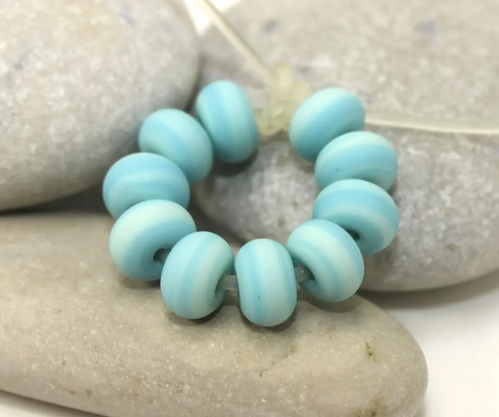 Light Turquoise etched spacer