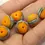 Thumbnail: Etched nuggets beads with lava textu