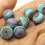 Thumbnail: Artisan glass beads 14mm