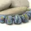 Thumbnail: Artisan matte donut beads for jewelry