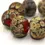 Thumbnail: Etched beads 14mm with lava texture