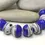 Thumbnail: Artisan donut beads for jewelry