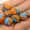 Thumbnail: Artisan glass beads 14mm