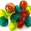 Thumbnail: Mix cap beads, Glossy and Etched cone
