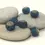 Thumbnail: Blue Turquoise etched rondelle beads