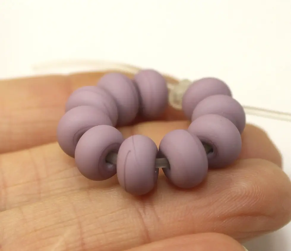 Purple etched spacer