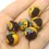 Thumbnail: Artisan glass beads 14mm