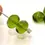 Thumbnail: Olive nuggets glass beads 12mm