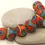 Thumbnail: Artisan glass beads 14mm