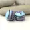 Thumbnail: Violet pair glass bead