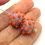 Thumbnail: Purple pair beads with raised dots