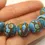 Thumbnail: Artisan glass beads 14mm