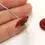 Thumbnail: Black and Dark red disc beads