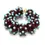 Thumbnail: Burgundy spacer beads 10mm with raised dots