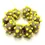 Thumbnail: Grey spacer beads 10mm with raised dots