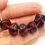 Thumbnail: Dark Purple nuggets beads 12mm
