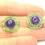 Thumbnail: Blue pair beads with ruffle
