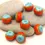 Thumbnail: Artisan glass beads 14(15)mm