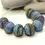 Thumbnail: Etched rondelle beads 12mm
