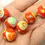 Thumbnail: Artisan glass beads 14(15)mm