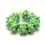 Thumbnail: Green spacer beads 10mm with raised dots