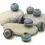 Thumbnail: Artisan matte donut beads for jewelry