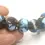 Thumbnail: blue etched glass beads