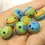 Thumbnail: Artisan matte donut beads for jewelry