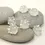 Thumbnail: Etched nuggets beads 12mm with raised dots