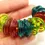 Thumbnail: Mix cap beads, Glossy and Etched cone