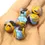 Thumbnail: Artisan glass beads 14mm