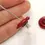 Thumbnail: Black and Dark red disc beads
