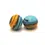 Thumbnail: Turquoise pair glass bead