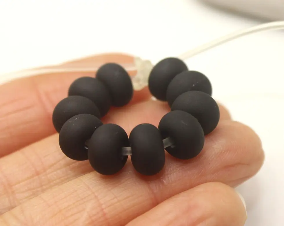 Black etched spacer