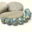 Thumbnail: Artisan matte donut beads for jewelry