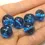 Thumbnail: Nuggets glass beads 14mm
