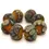 Thumbnail: Artisan glass beads 14mm