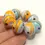 Thumbnail: Artisan matte donut beads for jewelry