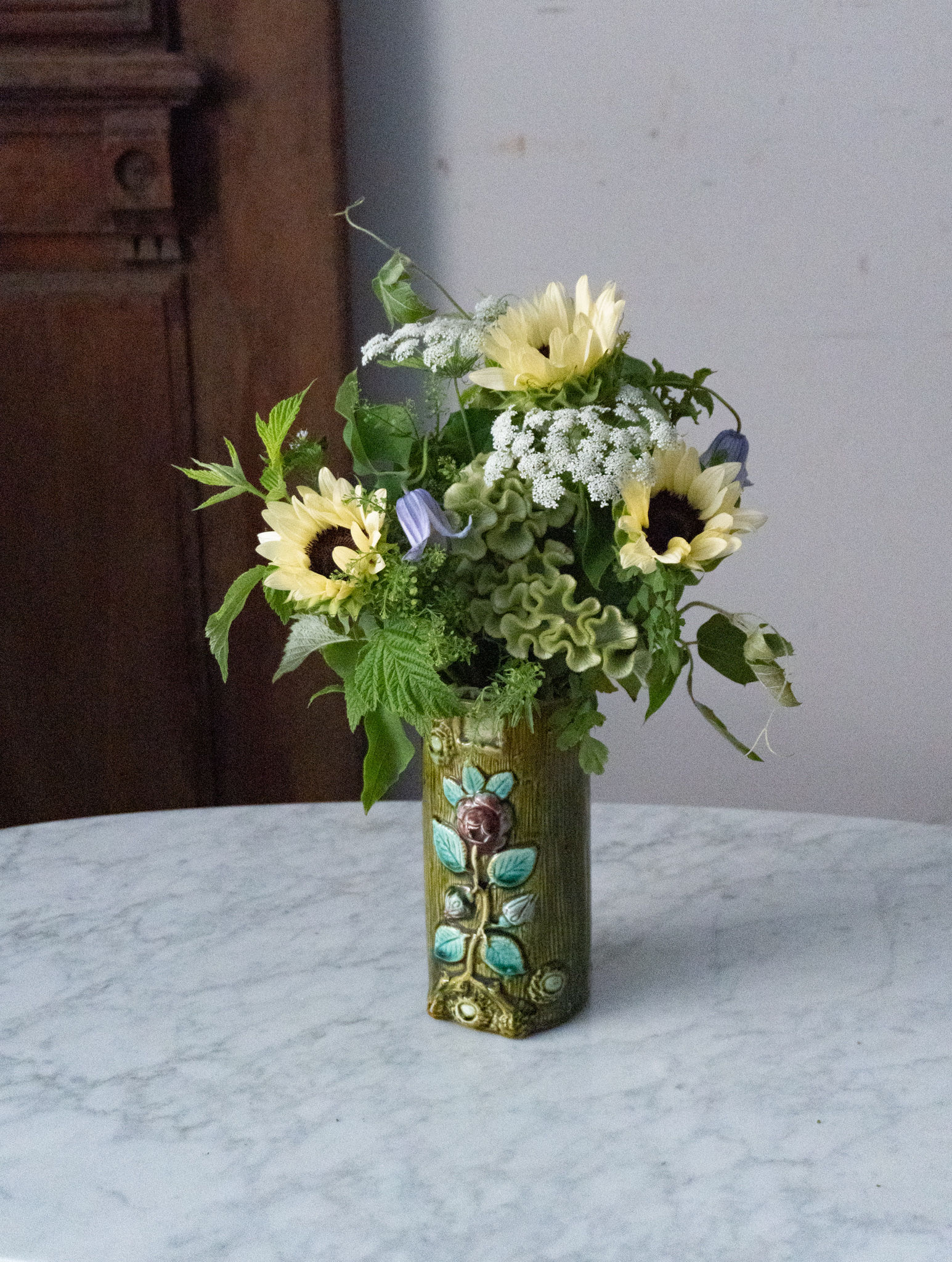 【定期便 C 】旬のお花で束ねたブーケ