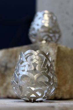 interwoven beaker x2