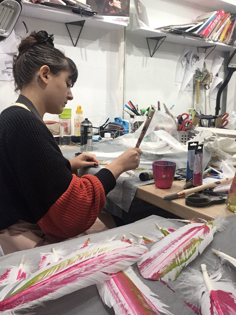 Feather Painting