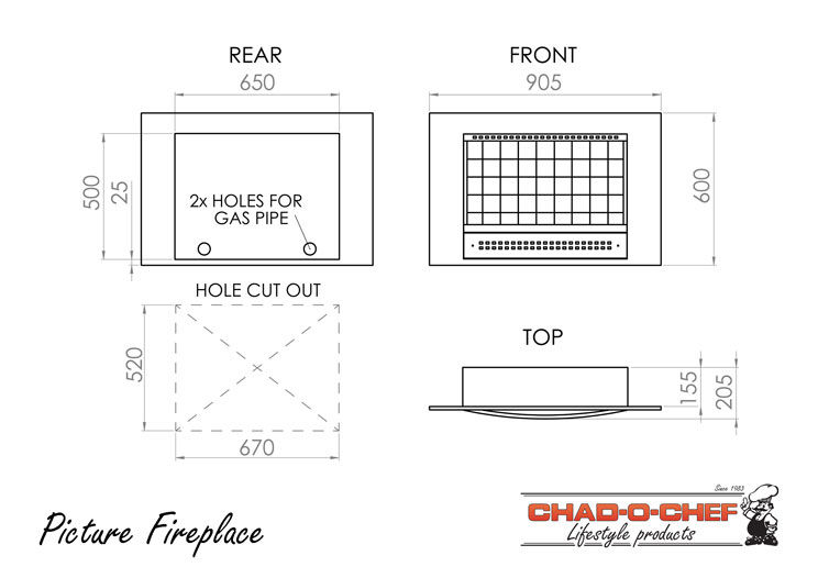 Thumbnail: PICTURE FIREPLACE VFP700