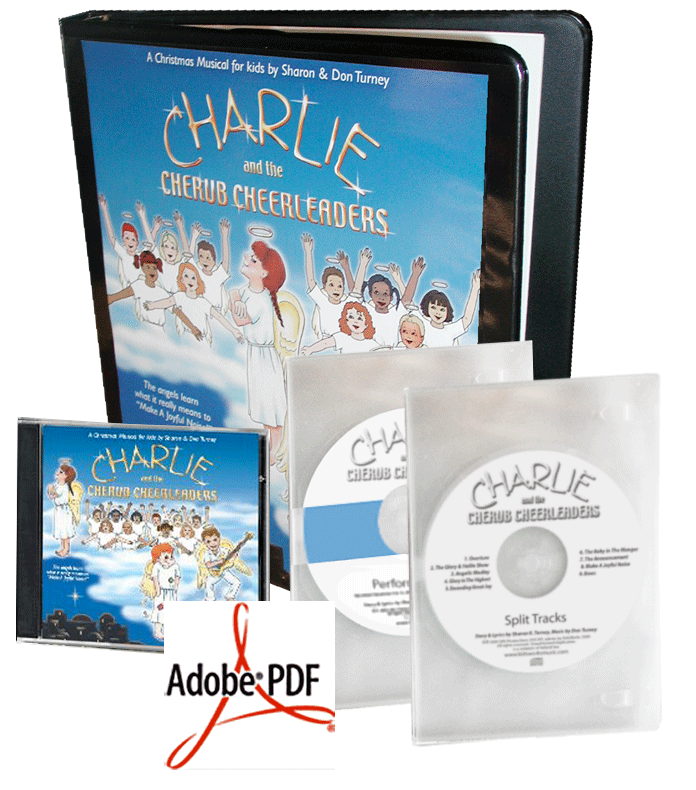 Charlie and the Cherub Cheerleaders saver pack
