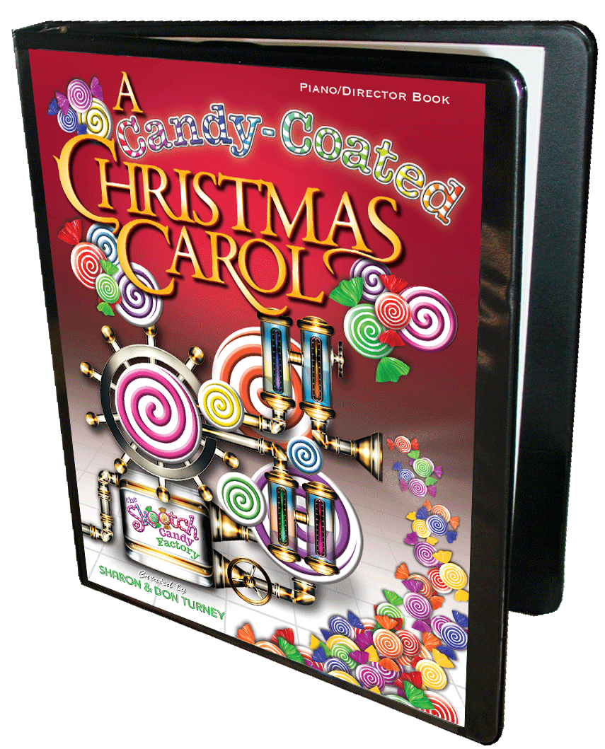 "A Candy-Coated Christmas Carol" Piano-Director Book