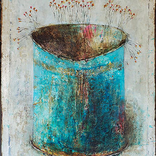 Memory in Blue (48" x 36")