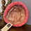 Thumbnail: 1950s Pink Linen Mix Ruched & Pleated Hat