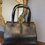 Thumbnail: 1950s Black Lizard Skin Frame Handbag By Riviera