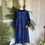 Thumbnail: 1960s Midnight Blue Dress & Coat Set